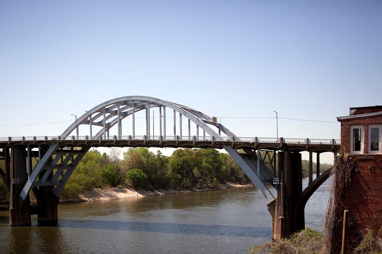 The Edmund Pettus Bridge in Selma, Alabama
